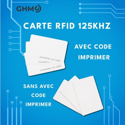 Carte RFID TK4100 125KHz 