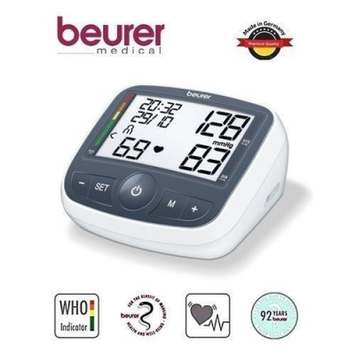 Beurer Tensiomètre Electronique Bras Automatique professionnelle Beurer BM-40 \ جهاز قياس ضغط الدم 
