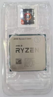 CPU AMD RYZEN 5 5600 3.5ghz 6 Cores 12 Threads (Sans Ventilo)