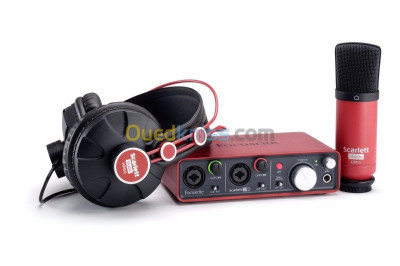 alger-kouba-algerie-instrument-electrique-pack-focusrite-scarlett-2i2-v2-studio