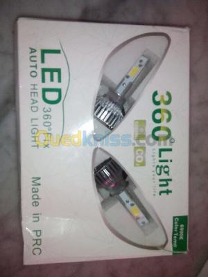 oran-algerie-eclairage-clignotants-xénon-lampeled-360-6000k -type-h1-led