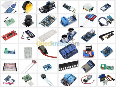 Différents Capteurs et Modules Arduino