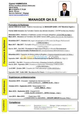 البليدة-الجزائر-أمن-responsable-hse