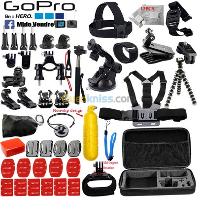 GoPro Kit 60 accessoires Haute Qualit