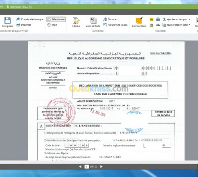 comptabilite-economie-etats-financieres-bab-ezzouar-alger-algerie