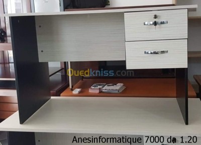 BUREAU 1.20 ET 1.60 et armoires