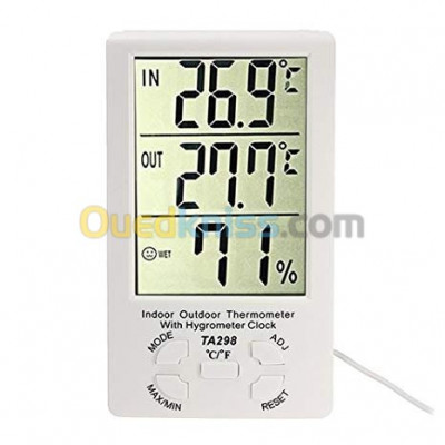 Thermomètre-hygromètre numérique - Canac