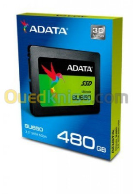 Disque dur interne SSD 480G SU650