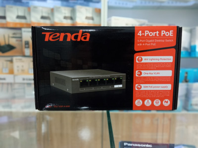 switchs-tenda-switche-de-bureau-gigabit-5-ports-avec-4-poe-teg1105p-63w-dar-el-beida-alger-algerie