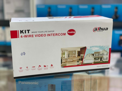 DAHUA KIT D'INTERPHONE VIDEO à 4 FILS DHI-KTA02 et DHI-KTA03