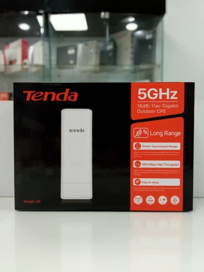 POINT D'ACCES EXTERIEUR  5GHZ 300MBPS 16 DBI TENDA TENDA-O6