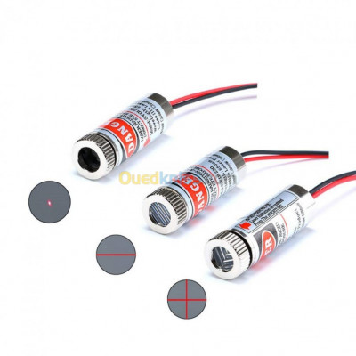 LASER ROUGE FORME  12MM 650NM 5MW arduino