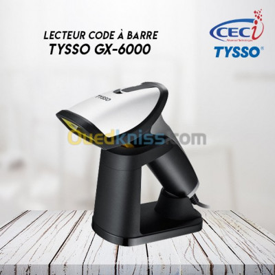 Lecteur code à barre Tysso GX-6000
