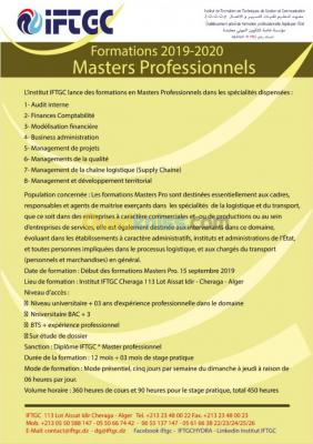 Masters Professionnels 