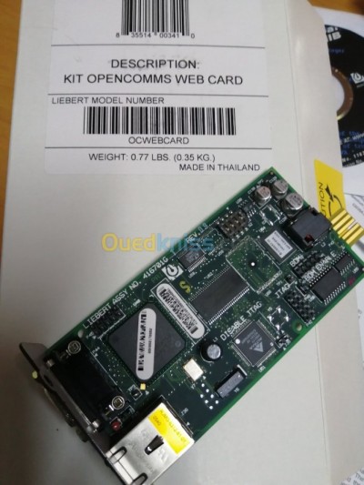 Carte Snmp ocwebcard