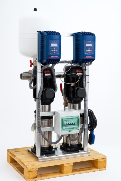 Station de pompage pour bache a eau