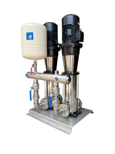 Station de pompage tout en inox pour l'industrie 