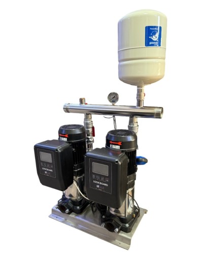 Station de pompage avec variateur 