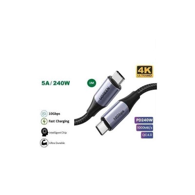 CABLE UGREEN 80150 USB3.2 GEN2 1M BLACK  