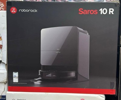 Roborock Saros 10R Aspirateur Robot Laveur Avec Station Accueil Multifonctionnelle 4.0