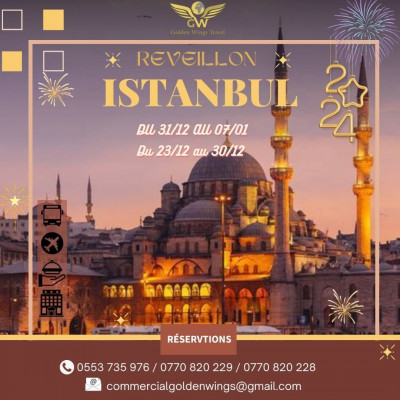 PROMO Istanbul fin d'Année et vacances d'hiver 