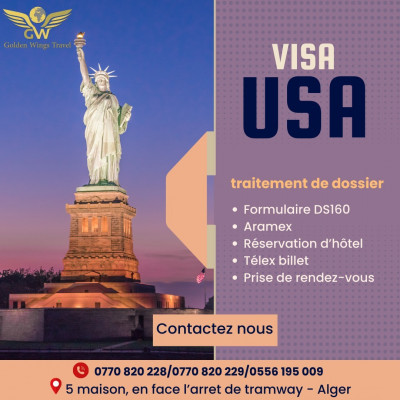 حجوزات-و-تأشيرة-traitement-visa-usa-المحمدية-الجزائر