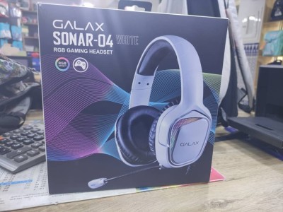 CASQUE MICROPHONE GAMING GALAX SONAR-04 BLANC
