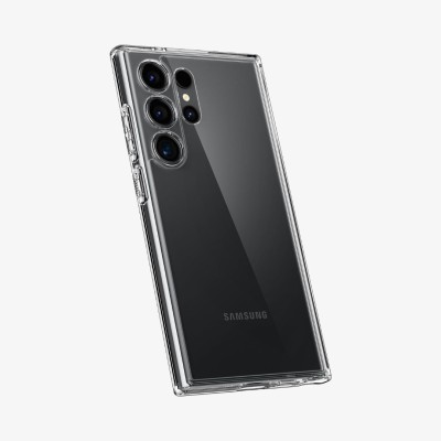 Antichoc Transparent Samsung Galaxy S24 Ultra Coque Spigen Ultra Hybrid Original Made in Korea