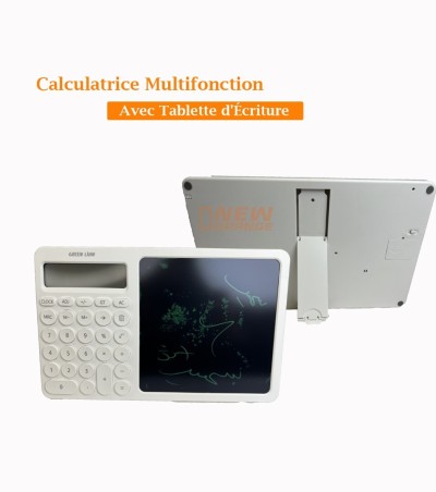 Calculatrice Multifonction avec Tablette d'Écriture Green Lion