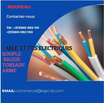 معدات-كهربائية-cable-electrique-الرويبة-الجزائر