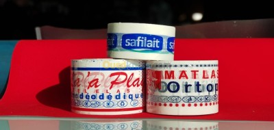 Fabrication de scotch emballage.