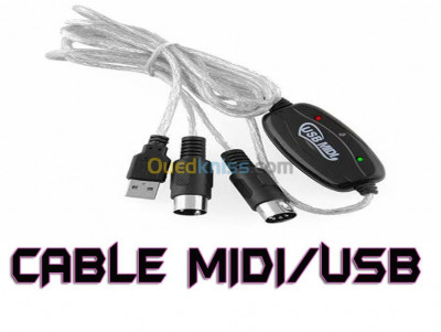 Cable MIDI / USB