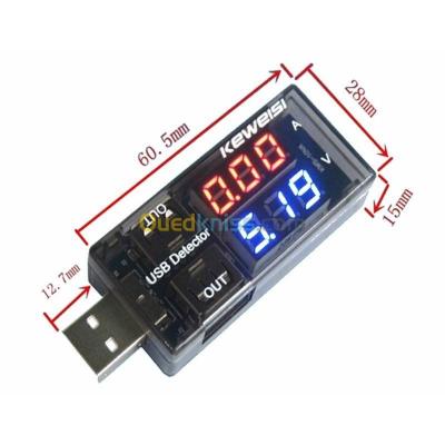 Arduino - Voltmètre Ampèremètre USB / OLED 