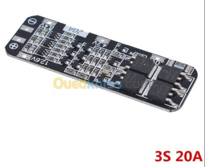 Bms 3S /20A 25A 40A 60A 100A ARDUINO Batterie Lithium 18650 vélo trottinette électrique