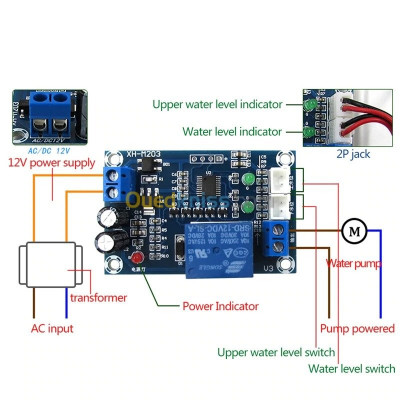 Module pompe contrôleur niveau d'eau