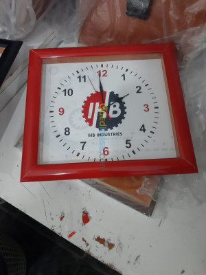 horloge murale personnalisée