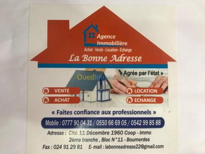 Sell Apartment F4 Boumerdes Boumerdes