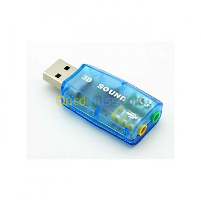 Carte Son 3D Externe USB 5.1 
