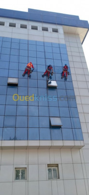 Nettoyage des vitres  et façade vitré