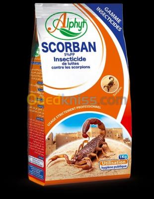 Insecticides poudres anti-scorpions 