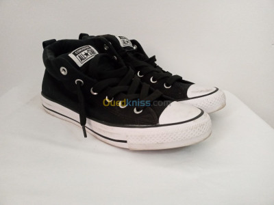 Converse blanche ouedkniss best sale