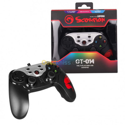 Manette MARVO Scorpion GT-014 Filaire USB pour PC PS3 ANDROID