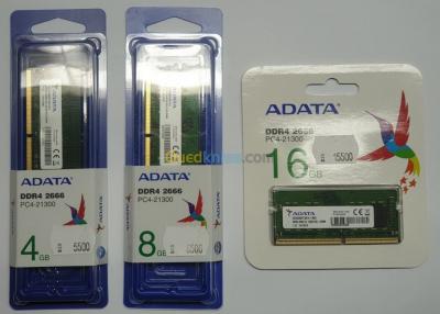 ADATA 4►8►16 GB DDR4 2666 MHz laptop