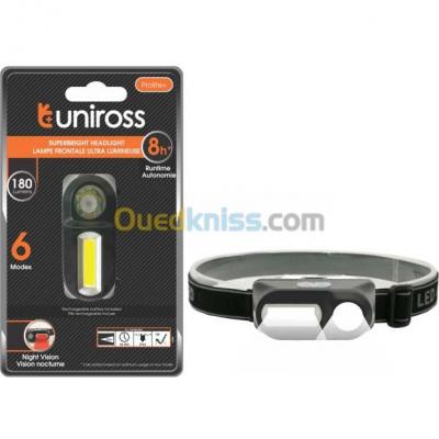 electronic-accessories-lampe-frontale-uniross-prolite-180lm-rechargeable-saoula-algiers-algeria