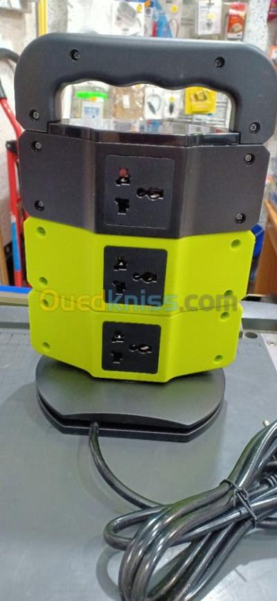 Tour multiprise électrique avec interrupteur