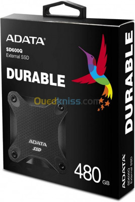 ADATA SSD EXTERNE SD600Q 480GB 2.5"