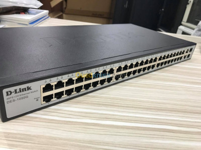 SWITCH 48 PORTS SMART MANAGEABLE 10/100/1000 + 4 PORTS SFP  DLINK