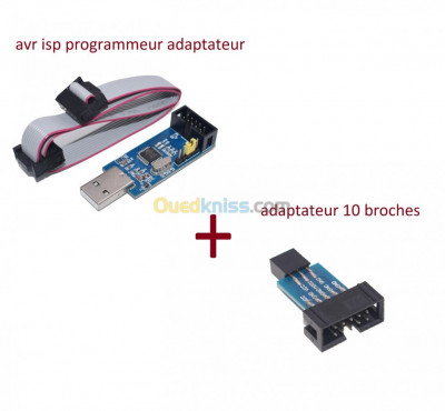 composants-materiel-electronique-programmateuratmel-avr-usb-isp-arduino-blida-algerie