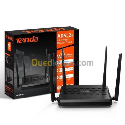 Modem WiFi ADSL2 300Mbps Tenda D305