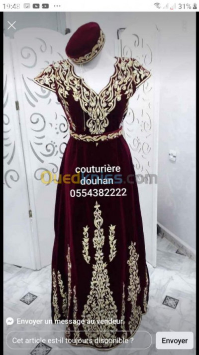 Robe constantinoise outlet prix